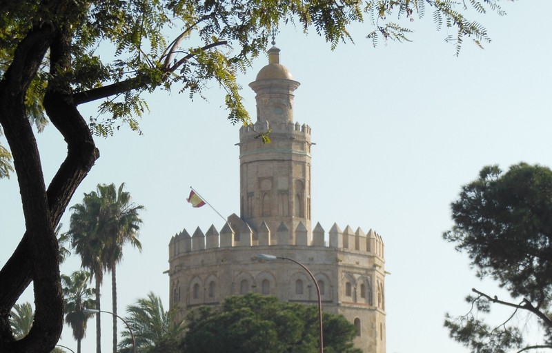 0197 DSCN0140 Seville Tore del Oro The Golden Tower